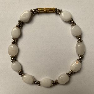 Bracelet en pierre semi précieuse : Pierre de lune