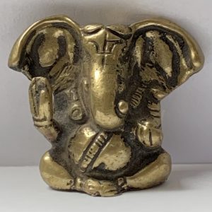 Statue ou Amulette de Ganesha / Ganesh en bronze
