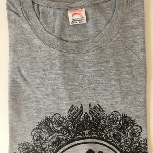 T-shirts Om/Aum : unisexe – Gris, 38-S