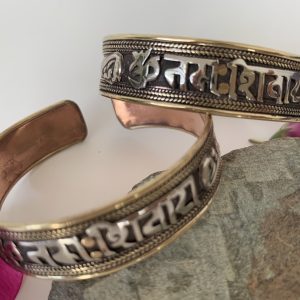 Bracelets 3 métaux : Om Namah Shivaya