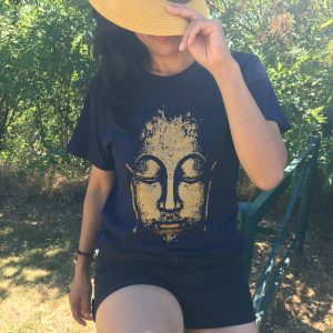 T-shirts visage de Bouddha : unisexe