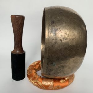 Ancien bol tibétain 7 métaux – Coprebati/Koprebati – 650g – Ré – 149Hz