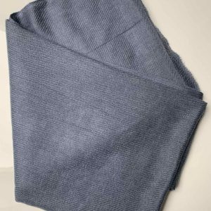 Écharpe en cachemire – Bleu/gris – unisexe