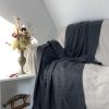 Plaid ou jeté en cachemire