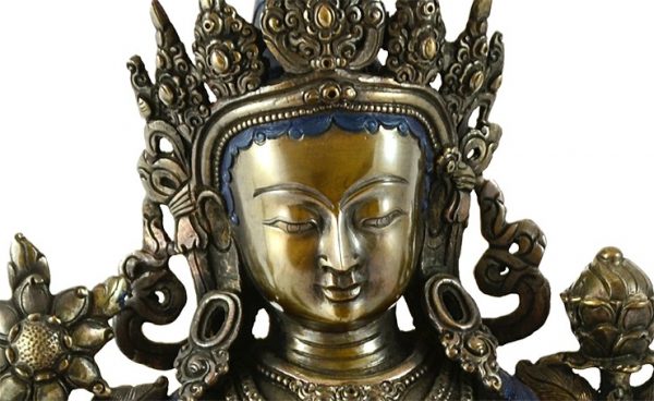 Statue de Tara verte, Bouddha, protectrice