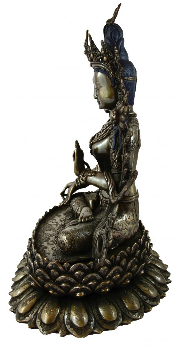Statue de Tara Blanche, Méditation, Yoga