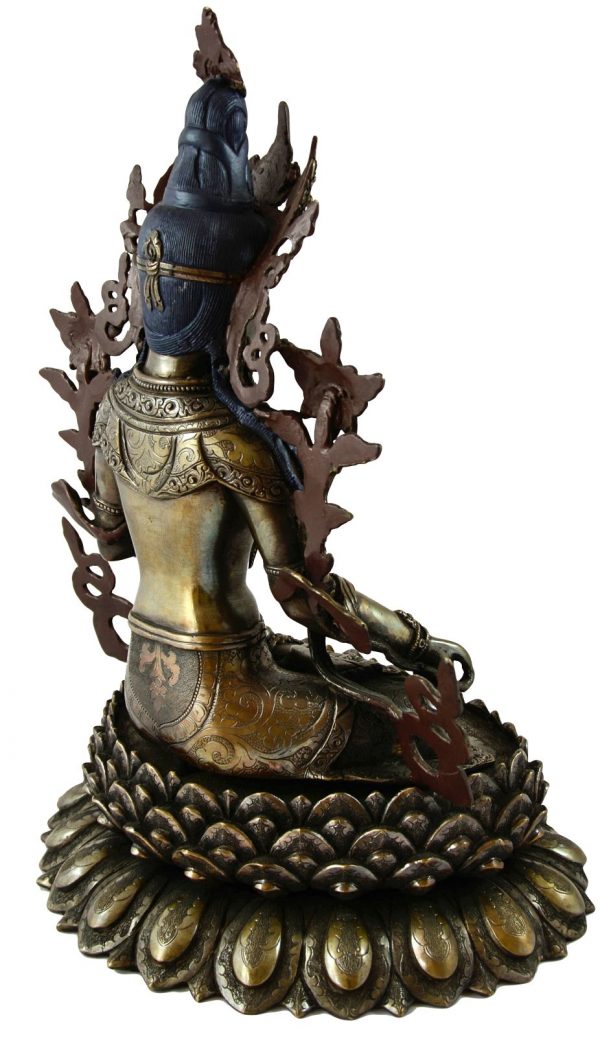 Statue de Tara Blanche, Méditation, Yoga
