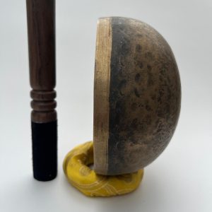 Ancien bol tibétain 7 métaux – Coprebati/Koprebati – 185g – La – 210Hz