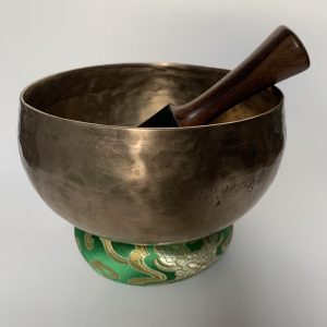 Ancien bol tibétain 7 métaux – Coprebati/Koprebati – 640g – Fa – 179Hz